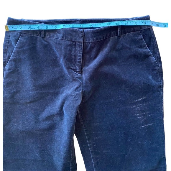 Women’s New York Company Stretch Size 10 Brown Velvet Pants Bootcut Flared - Picture 5 of 9